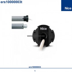 Motor tubular 10Nm/11Rpm Pentru Ax40mm cu receptor incorporat Ers100003t